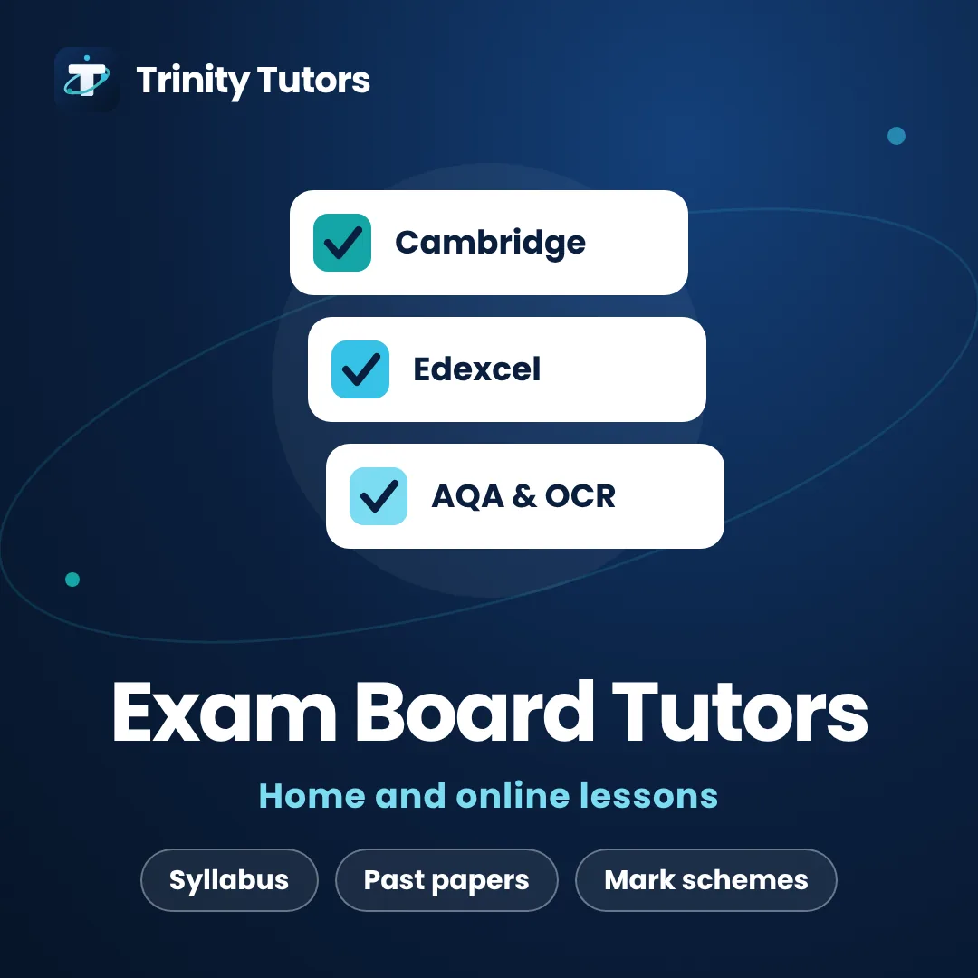Edexcel A Levels tutors: checklist of exam boards